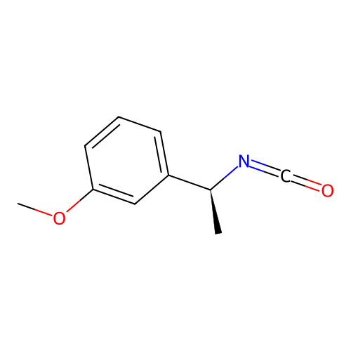 (S)-(-)-1-(3-Methoxyphenyl)ethyl isocyanate structure