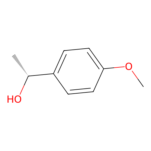 (1R)-1-(4-methoxyphenyl)ethan-1-ol structure