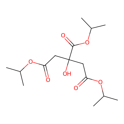 Triisopropyl Citrate structure