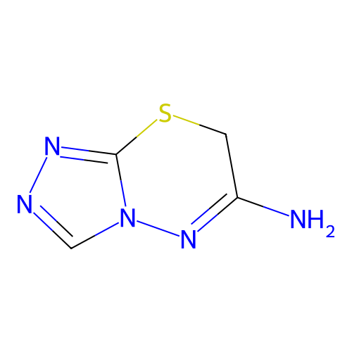 7H-[1,2,4]triazolo[3,4-b][1,3,4]thiadiazin-6-amine structure
