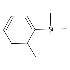 Silane, trimethyl-O-tolyl- structure