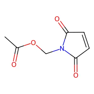 N-(Acetoxymethyl)maleimide structure