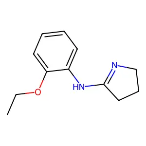 N-(2-ethoxyphenyl)-3,4-dihydro-2H-pyrrol-5-amine structure