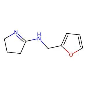 1-(furan-2-yl)-N-(pyrrolidin-2-ylidene)methanamine structure