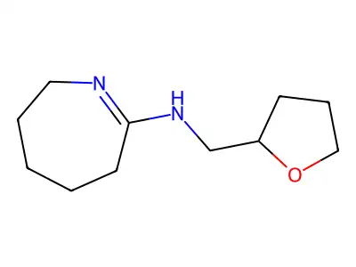N-(azepan-2-ylidene)-1-(oxolan-2-yl)methanamine structure