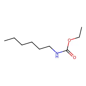 Ethyl hexylcarbamate structure