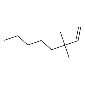 3,3-Dimethyl-1-octene structure