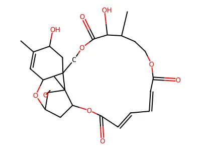 8-alpha-Hydroxyverrucarin A structure