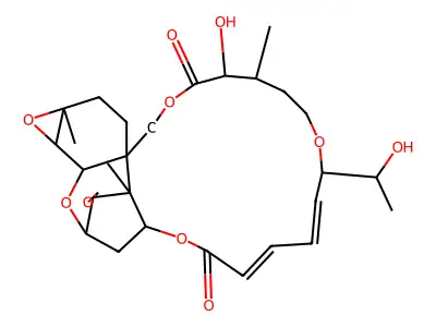 9beta,10beta-epoxyroridin A structure