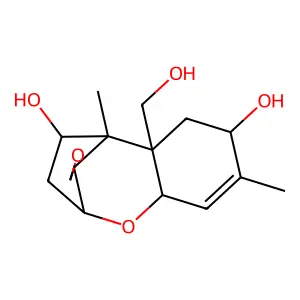 8alpha-Hydroxyverrucarol structure