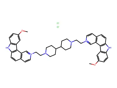 Ditercalinium Chloride structure