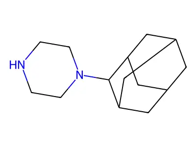 1-(2-Adamantyl)piperazine structure