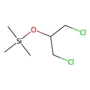 [1-(Chloromethyl)-2-chloroethoxy]trimethylsilane structure