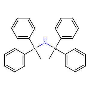 1-Methyl-N-(methyldiphenylsilyl)-1,1-diphenylsilylamine structure