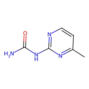 (4-Methylpyrimidin-2-yl)urea structure