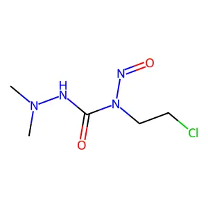 N-(2-Chloroethyl)-2,2-dimethyl-N-nitrosohydrazine-1-carboxamide structure