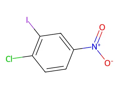 1-Chloro-2-iodo-4-nitrobenzene structure