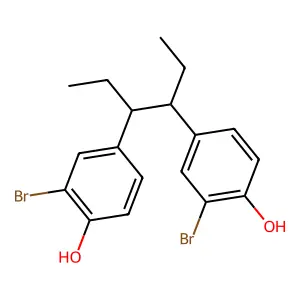 1-Bromohexestrol structure
