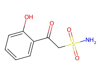 2-(2-Hydroxyphenyl)-2-oxoethane-1-sulfonamide structure