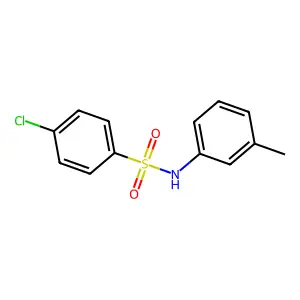 4-chloro-N-(3-methylphenyl)benzenesulfonamide structure