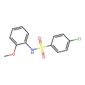 4-Chloro-2'-methoxybenzenesulfonanilide structure