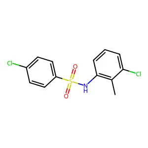 3',4-Dichloro-2'-methylbenzenesulfonanilide structure