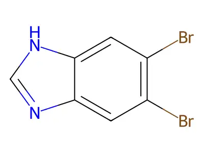 5,6-Dibromo-1H-benzo[d]imidazole structure
