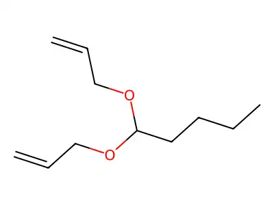 1,1-Bis(allyloxy)pentane structure