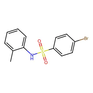 4-Bromo-N-(2-methylphenyl)benzenesulfonamide structure