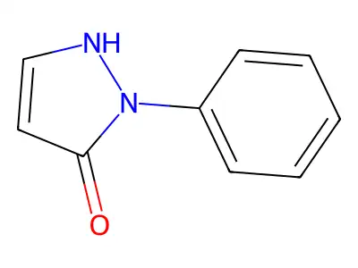 1-phenyl-1H-pyrazol-5-ol structure