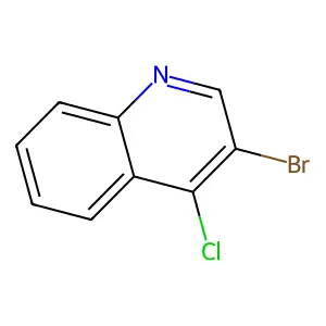 3-Bromo-4-chloroquinoline structure