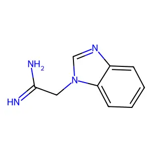 2-(Benzimidazol-1-yl)acetamidine structure