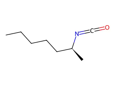 n-Heptyl isocyanate structure