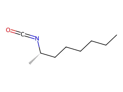 2-Isocyanatooctane structure