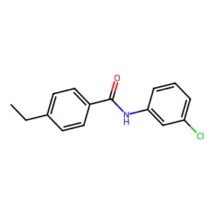 N-(3-氯苯基)-4-乙基苯甲酰胺 structure