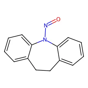10,11-Dihydro-5-nitroso-5H-dibenz(b,f)azepine structure