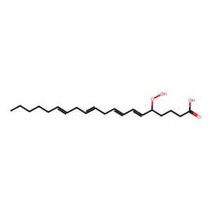 5-氢过氧二十碳-6,8,11,14-四烯酸 structure