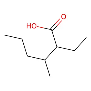 2-乙基-3-甲基己酸 structure