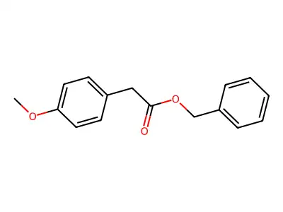 Benzyl (4-methoxyphenyl)acetate structure