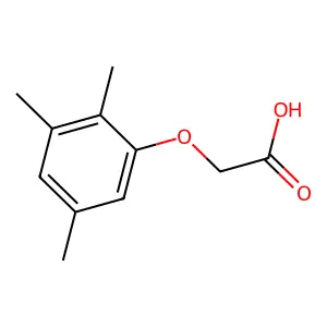 (2,3,5-Trimethylphenoxy)acetic acid structure