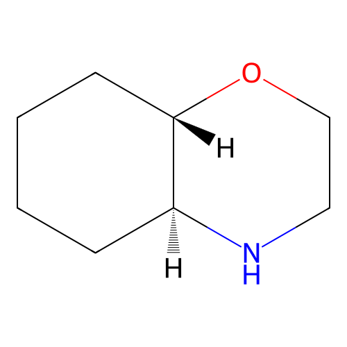 (4AS,8aS)-octahydro-2H-benzo[b][1,4]oxazine structure