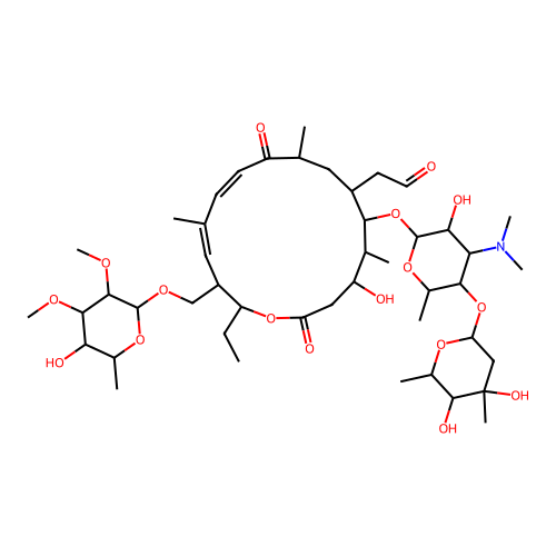 Tylosin A, B, C & D, predominantely A structure