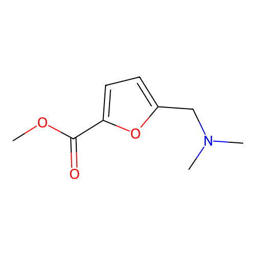 Methyl 5-[(dimethylamino)methyl]furan-2-carboxylate structure