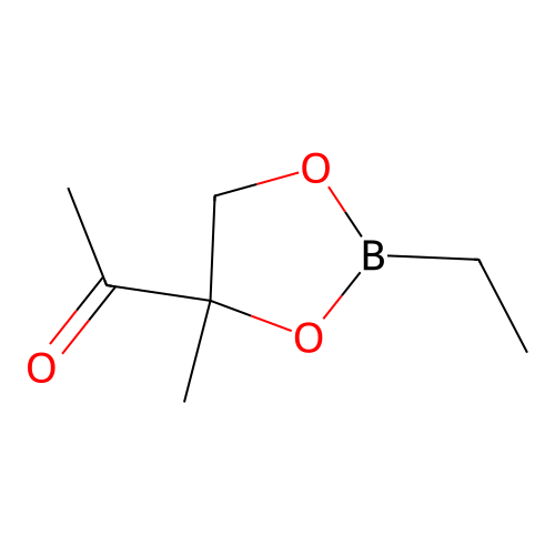 Ethanone, 1-(2-ethyl-4-methyl-1,3,2-dioxaborolan-4-yl)- structure