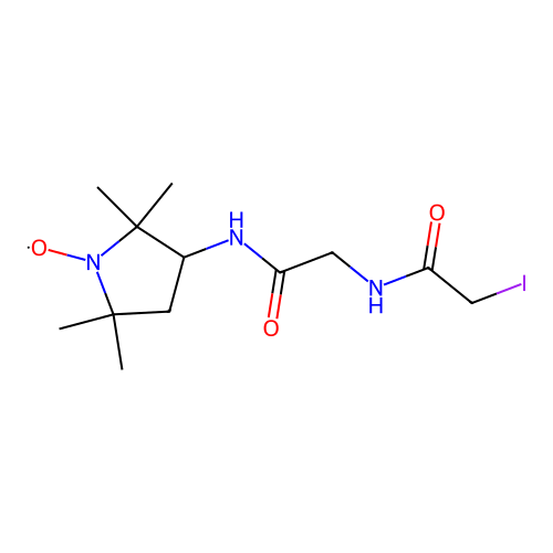 2-[(2-iodoacetyl)amino]-N-(1- structure