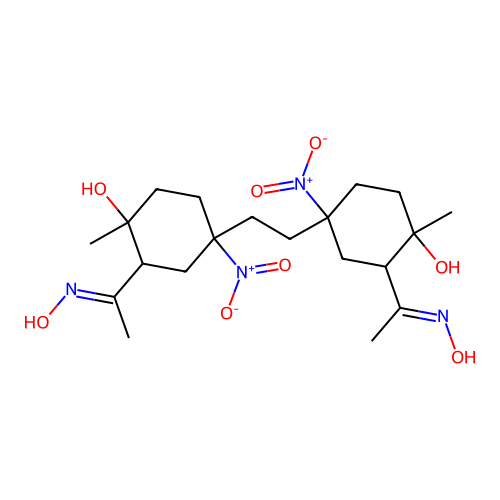 4-[2-[4-hydroxy-3-[(Z)-N-hydroxy-C-methylcarbonimidoyl]-4-me structure