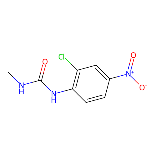 1-(2-Chloro-4-nitrophenyl)-3-methylurea structure