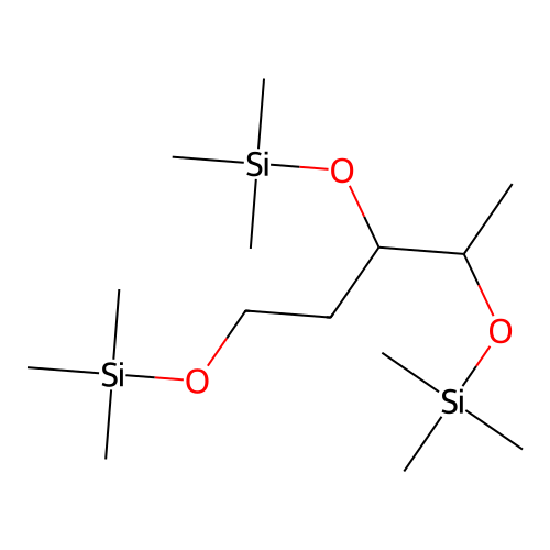 3,8-Dioxa-2,9-disiladecane, 2,2,4,9,9-pentamethyl-5-[(trimethylsilyl)oxy]- structure