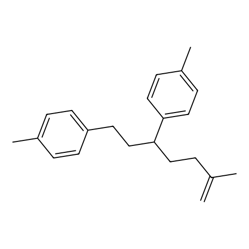 Benzene, 1,1'-[1-(3-methyl-3-butenyl)-1,3-propanediyl]bis[4-methyl- structure