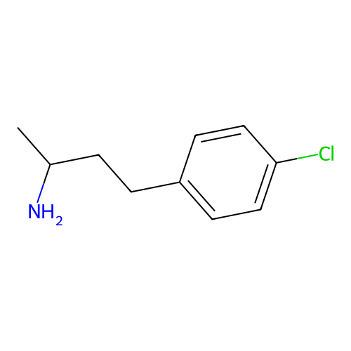 4-(4-Chlorophenyl)butan-2-amine structure